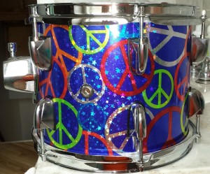 Peace Unique Drum Wrap