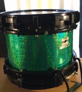 Green Holo-Prismatic Drum Wrap