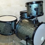 Purlesque Pewter Pearl Drum Wrap