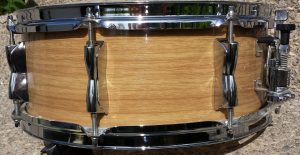 Blond Oak Drum Wrap
