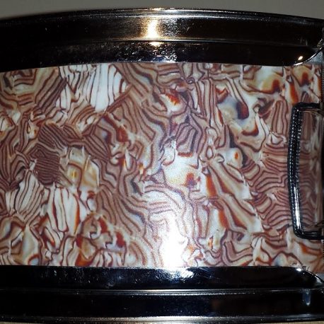 Caramel Abalone Drum Wrap