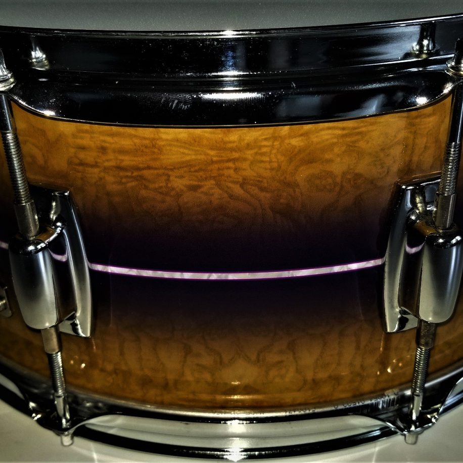 Custom Wood Grain Drum Wrap Walopus Drum Wrap