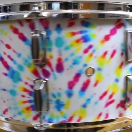 Luxuriously Lustrous Drum Wrap