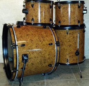 Pecanwood Burl Drum Wrap
