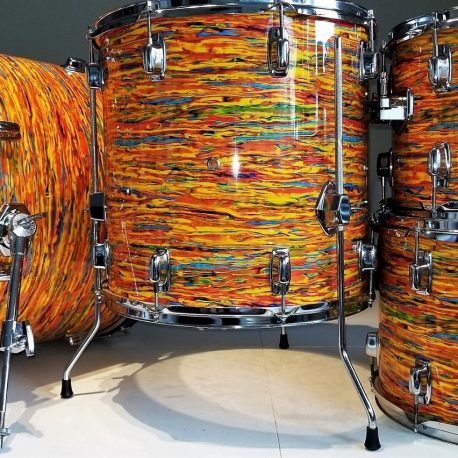 Psychedelic Cocktail Drum Wrap