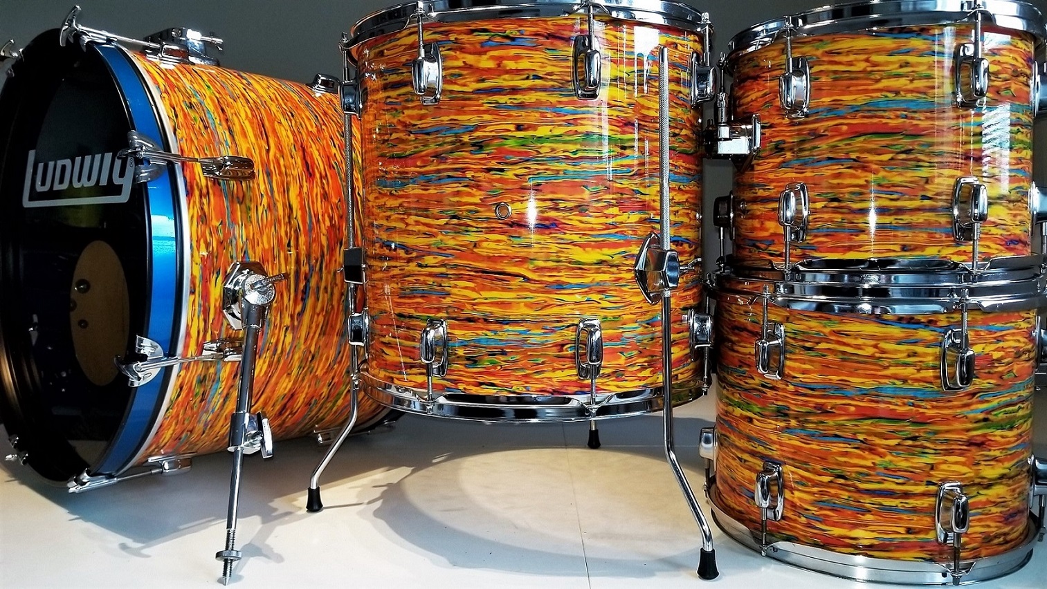 Psychedelic Cocktail Drum Wrap