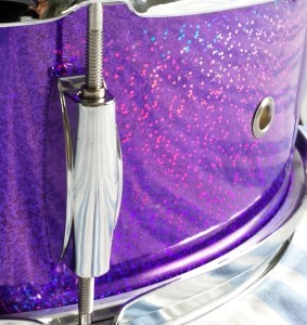 Plum Loco Prismatic Sparkle Drum Wrap