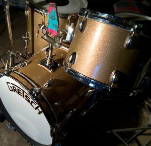 Traditional Champagne Sparkle Drum Wrap