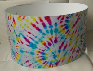 Custom Tie-Dye Drum Wrap