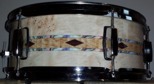 Custom Inlay Drum Wrap