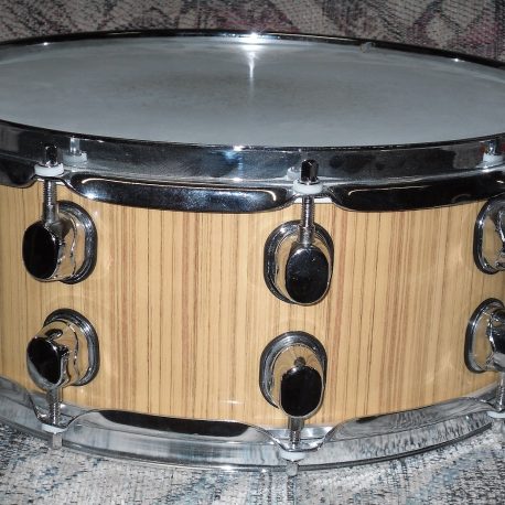 Custom Teak wood Drum Wrap