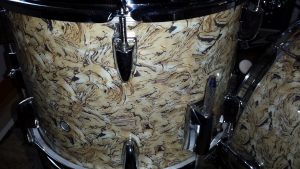 Swirly Pearly Drum Wrap
