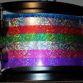 Salesman Glitter Drum Wrap
