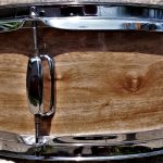 Tasmanian Cherry Wood Grain Drum Wrap