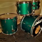 Rich Green Sparkle Drum Wrap