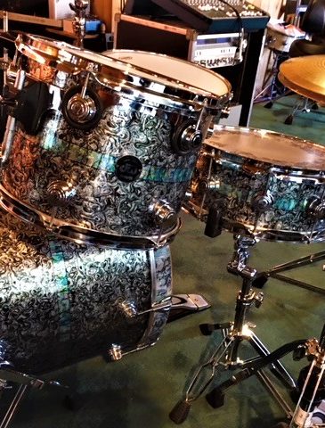 Pearl of Dreams Drum Wrap with added Inlay